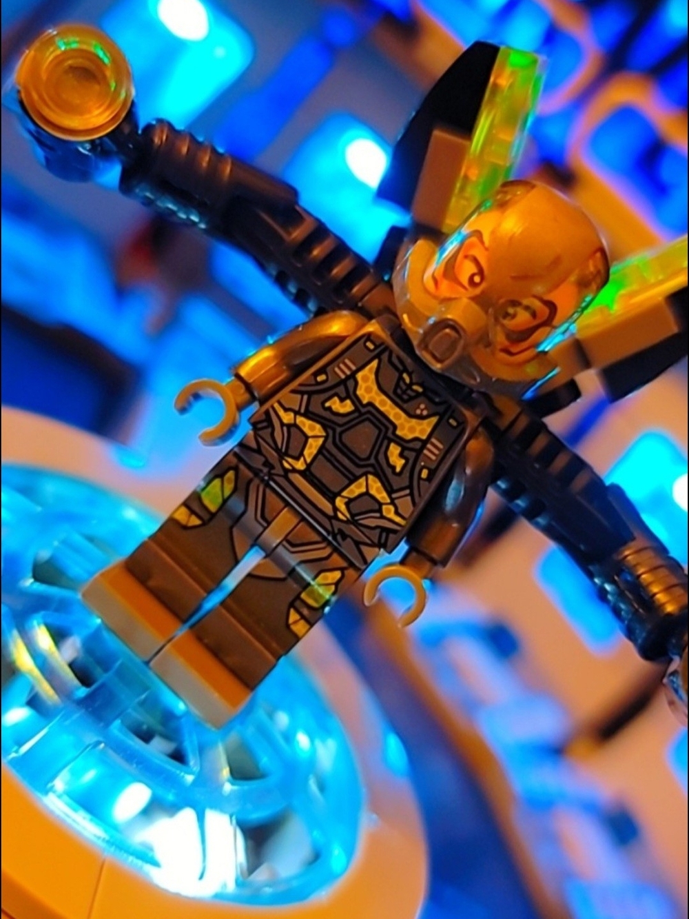Yellow Jacket Minifigure Lego Compatible